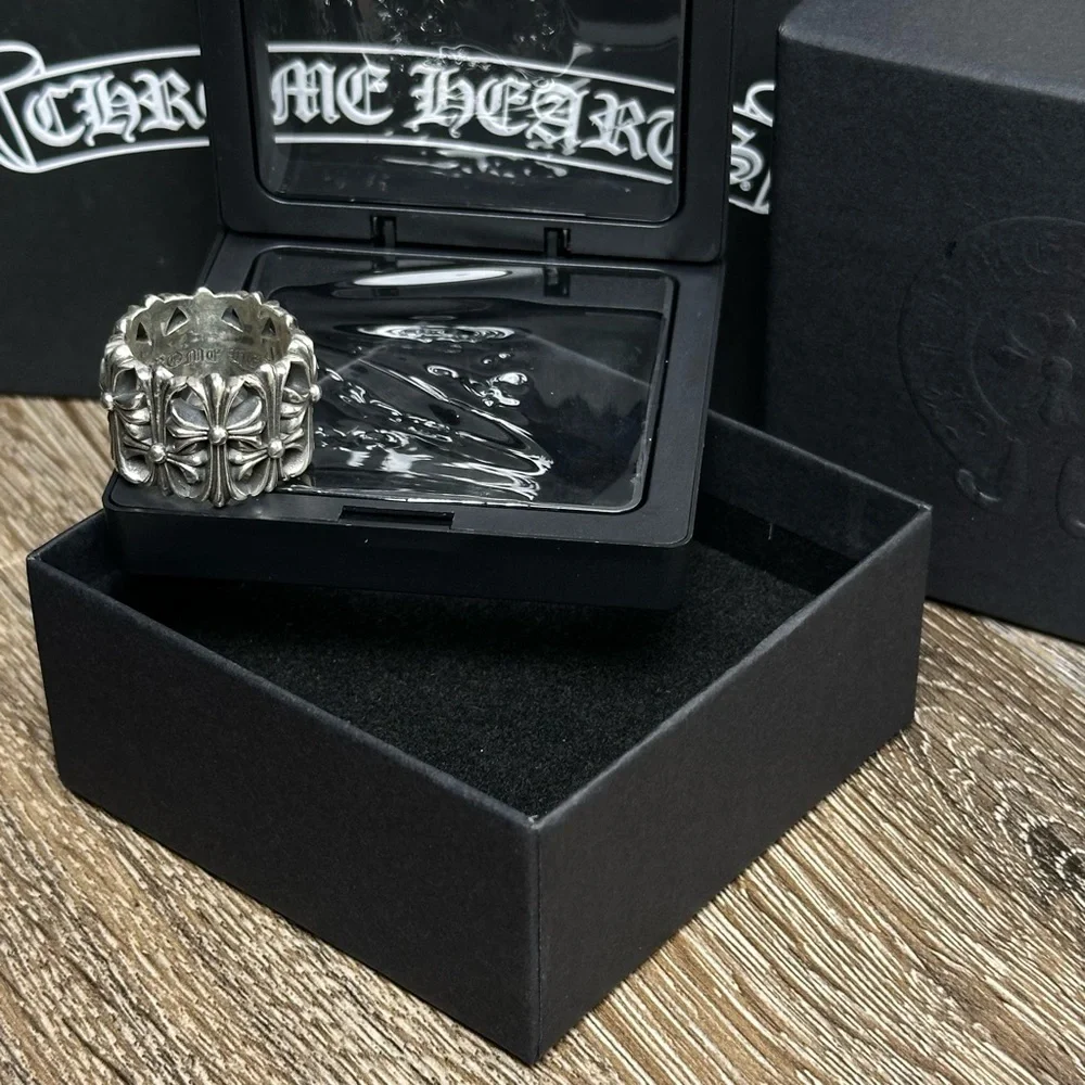 Chrome Hearts Silver Cemetery Ring - Picture 5 of 6